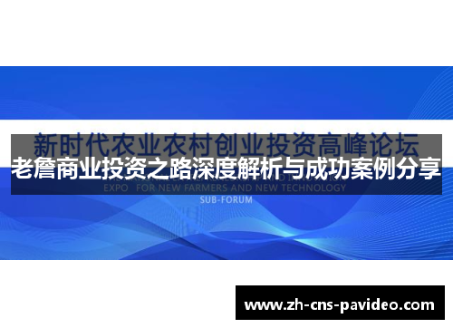 老詹商业投资之路深度解析与成功案例分享